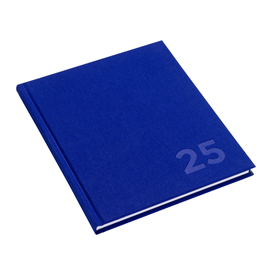 Calendar Hardcover 2025, Royal Blue