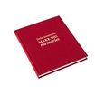 Carnet en toile, Rose red