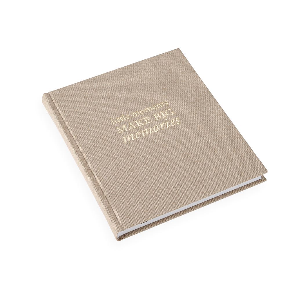 Carnet en toile, Sand Brown