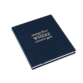 Carnet en toile, Smoke Blue