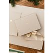 Box with Silk Ribbons, Pearl Luster, Little Heart