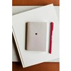Carnet souple en toile, Pearl Luster, Little Heart
