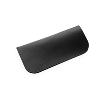 Etui à lunettes en cuir, Black