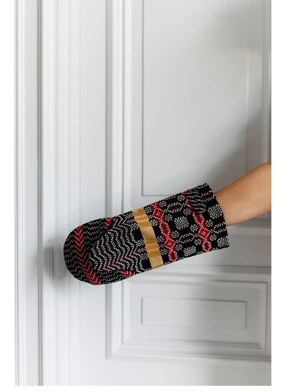 Oven glove, Laknäs, Unbleached
