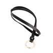 Schlüsselanhänger aus Leder, Black