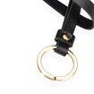 Schlüsselanhänger aus Leder, Black