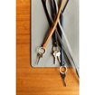 Sangle porte-clés en cuir, Dark Blue