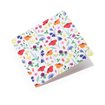 Faltkarte, Baumwollpapier, Wildflowers and Strawberries