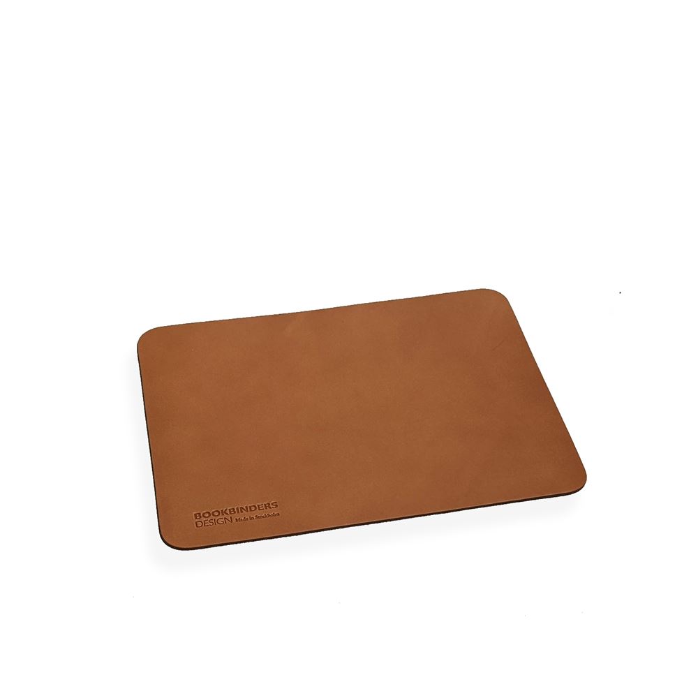 Tapis de souris en cuir, Cognac
