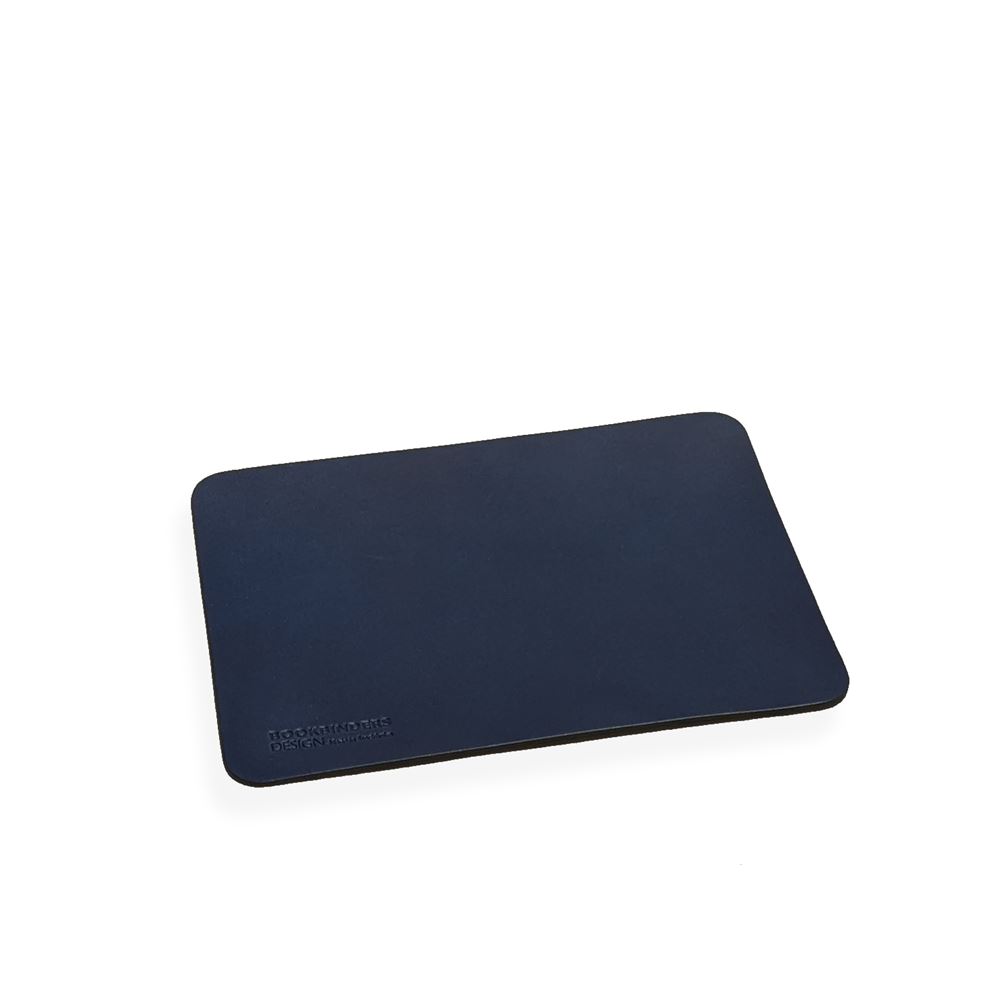Tapis de souris en cuir, Navy
