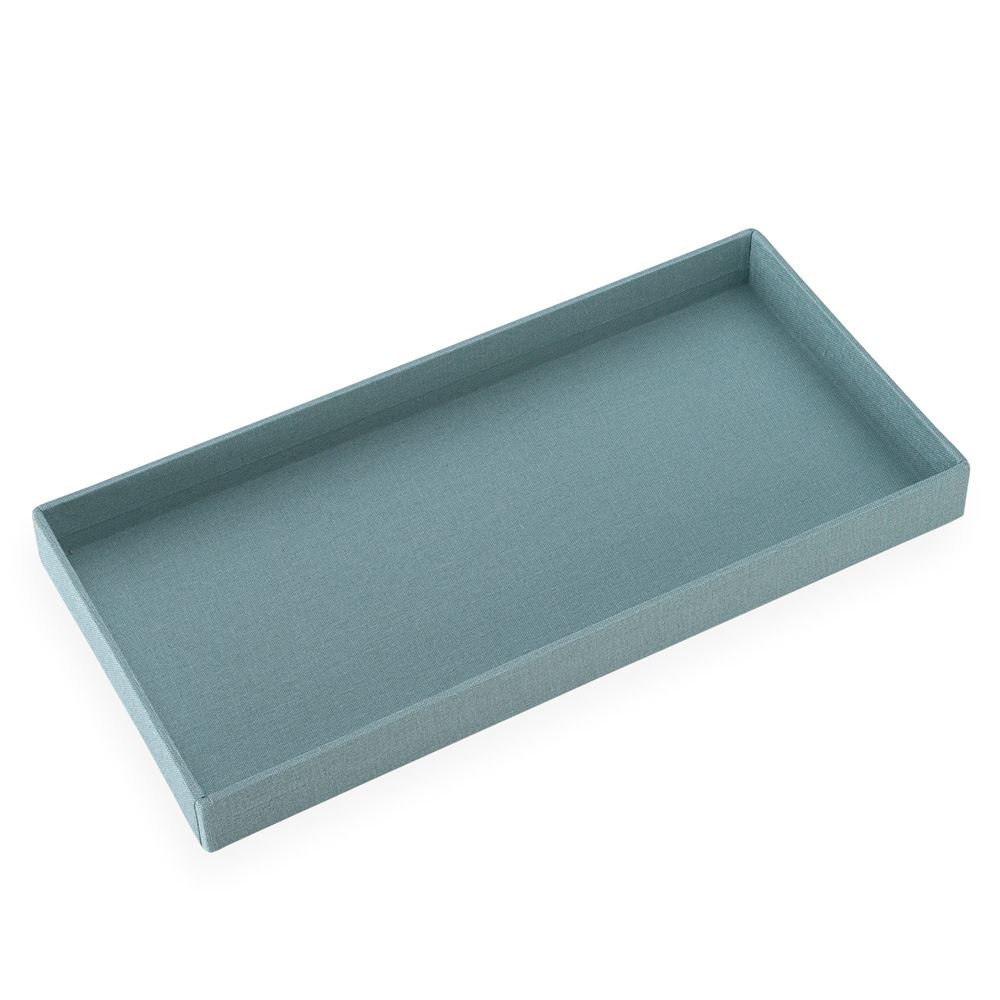 Tray, cloth covered, Dusty Green