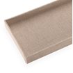 Tray, cloth covered, Sand Brown