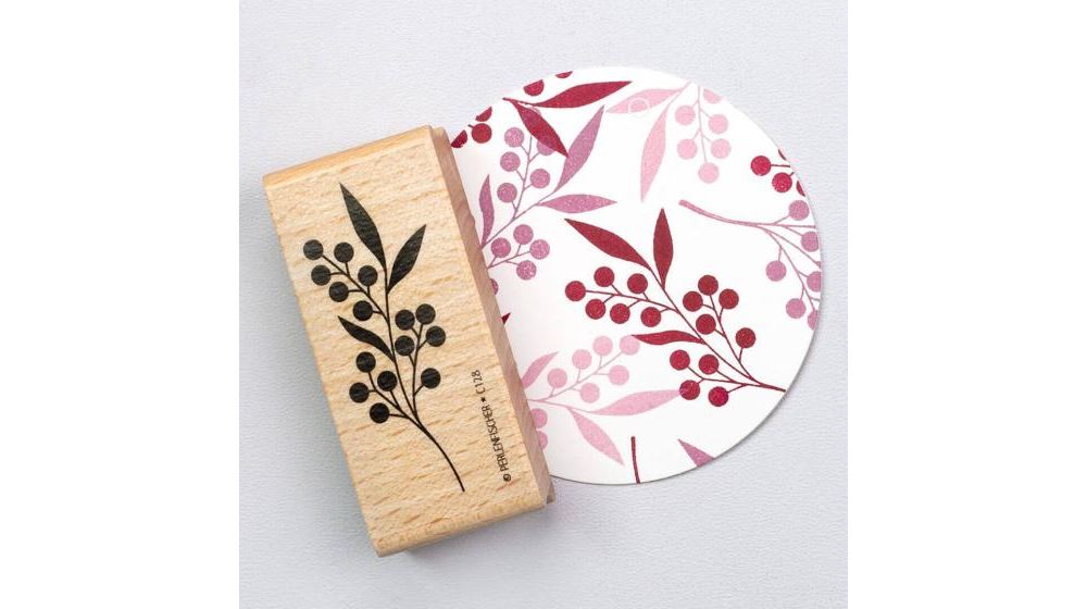 Stamp Wild berry branch