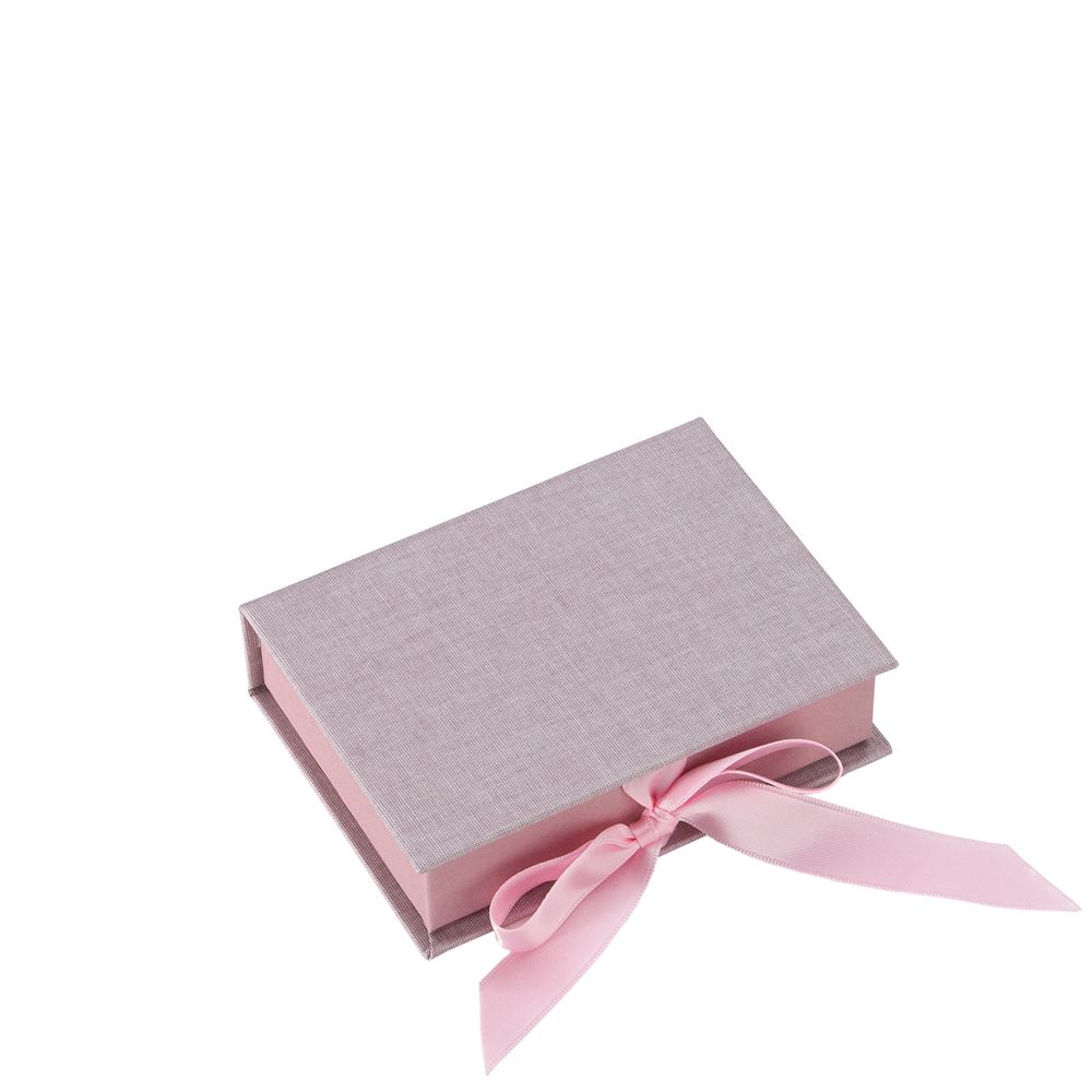 Box mit Satinband, Rose Water