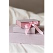 Box mit Satinband, Rose Water