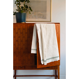 Daladräll, Bath towel, Bleached-green