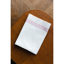 Daladräll Towel, Bleached/Pink