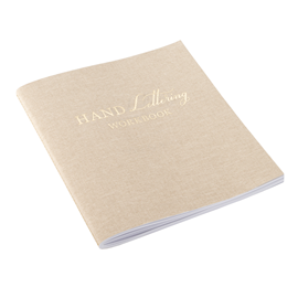 Hand lettering workbook, Sand