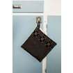 Pot Holder, Tällberg, black/unbleached
