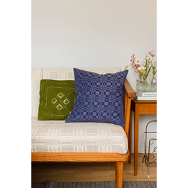 Cushion, Tällbergskrus, Full Blue