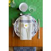 Napkin, Daladräll, Blue