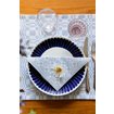 Paper napkins, Tällbergskrus, blue