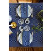 Table Cloth, Tällbergskrus, blue full