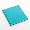 Carnet en toile, turquoise