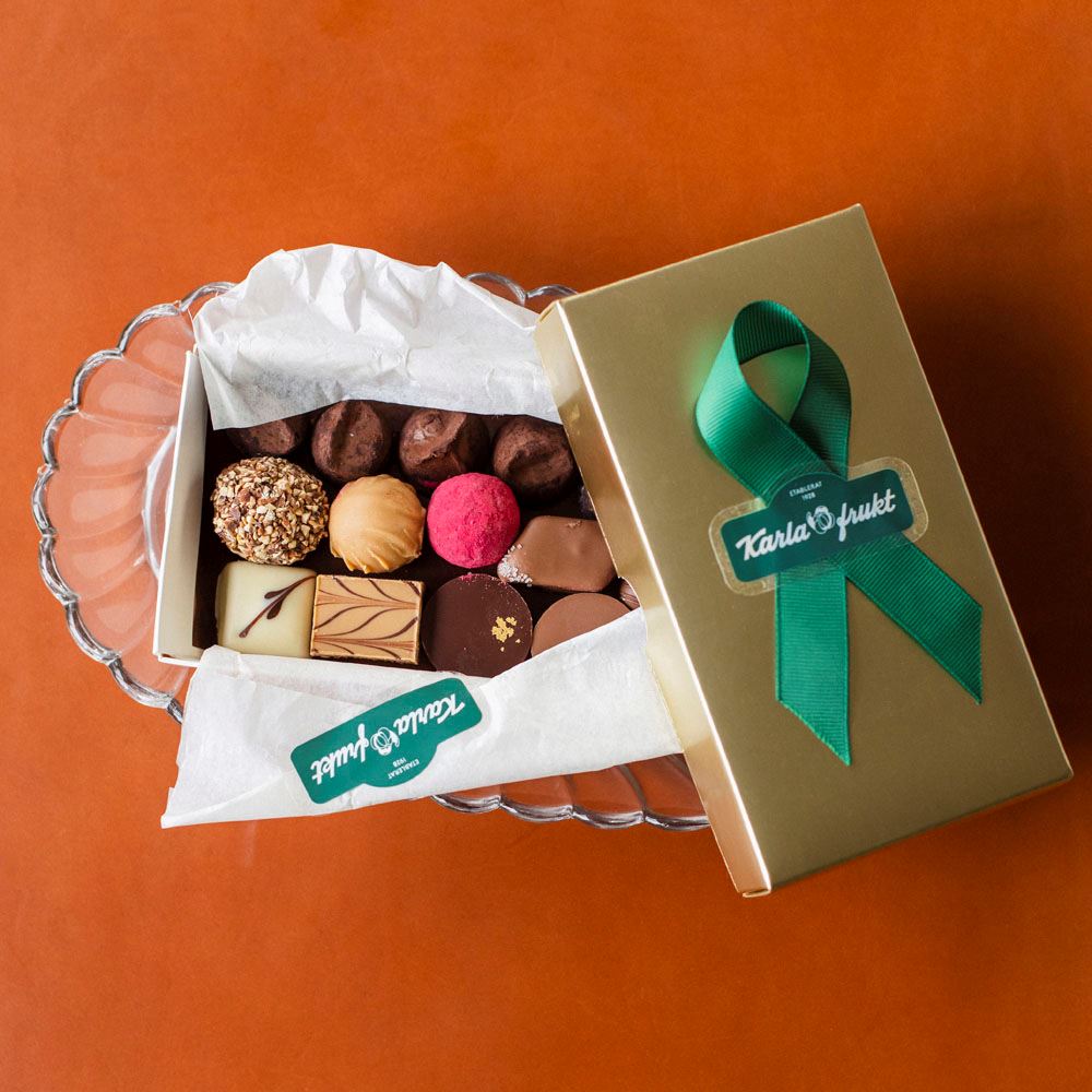 Karla frukts pralinask