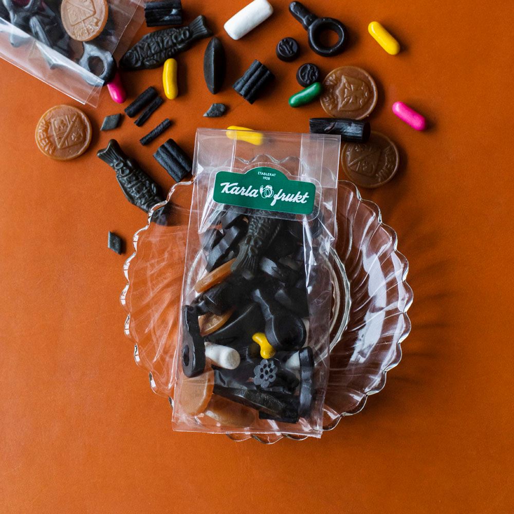 Karla frukts salta blandning