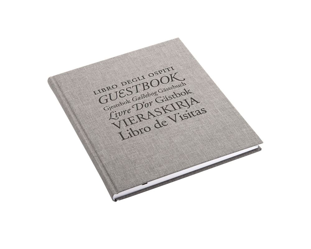 Guestbook, Pebble Grey