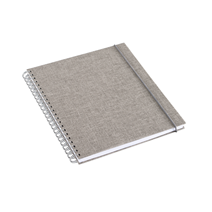 Notebook Wire-O, Pebble Grey