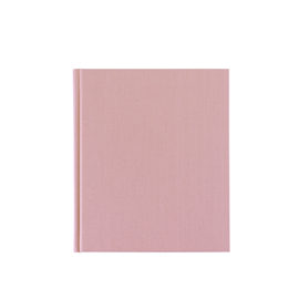 Carnet en toile, Dusty Pink