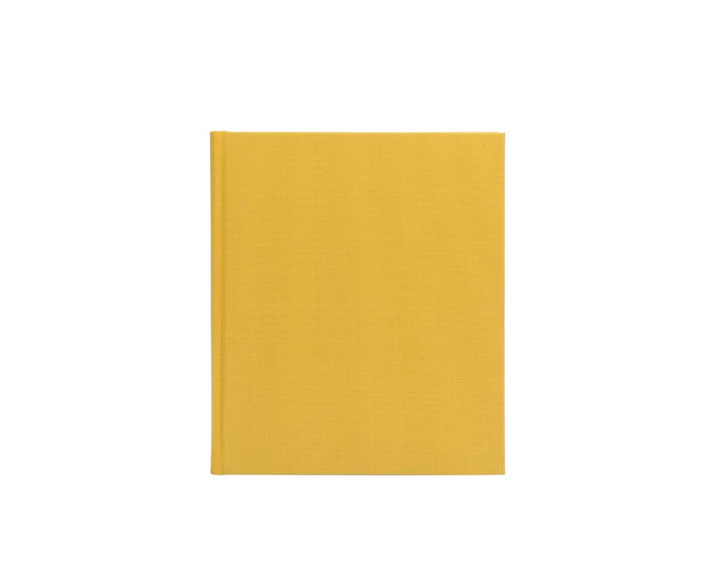 Carnet en toile, Sun Yellow