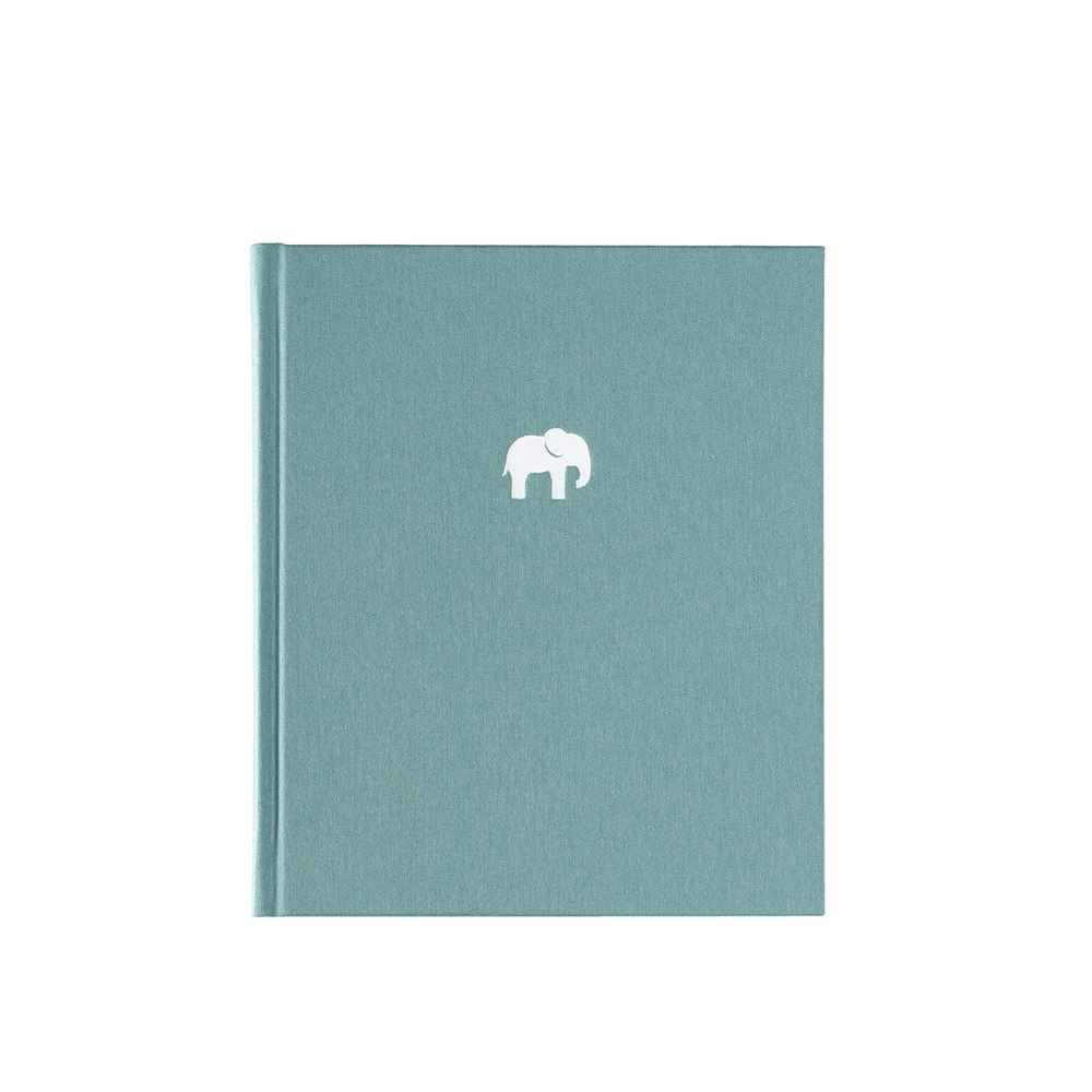 Notebook Hardcover, Dusty Green