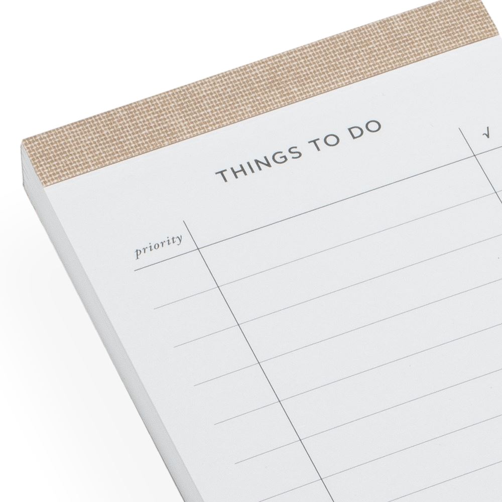 Bookbinders Design - To-do list, Sand Brown