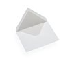 Cotton paper envelope, Light Grey liner
