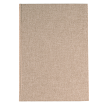 Notebook Hardcover, Sand Brown