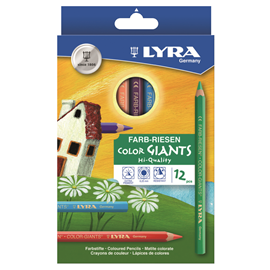 Color Giant Box with 12 Pens