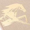 Notebook hardcover, Sand brown - Get the Gallop