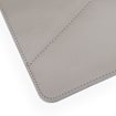 Envelope Leather Case, Light Grey