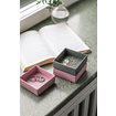 Bedside Table Boxes, Dusty Pink/Pebble Grey/Sand Brown