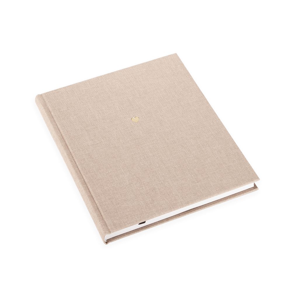 Notebook Hardcover, Sand Brown