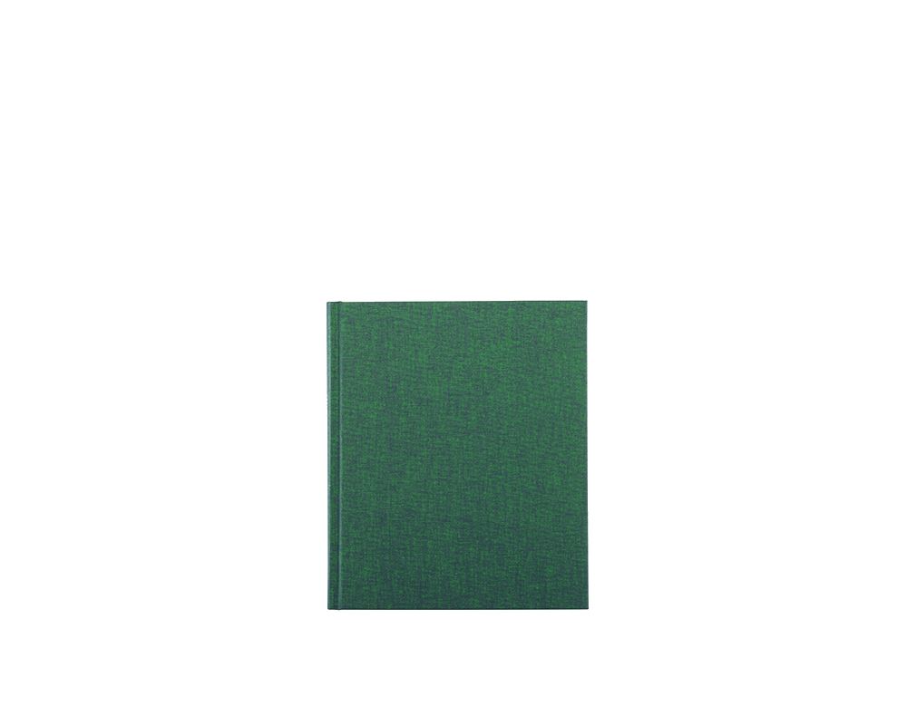 Notebook Hardcover, Clover green