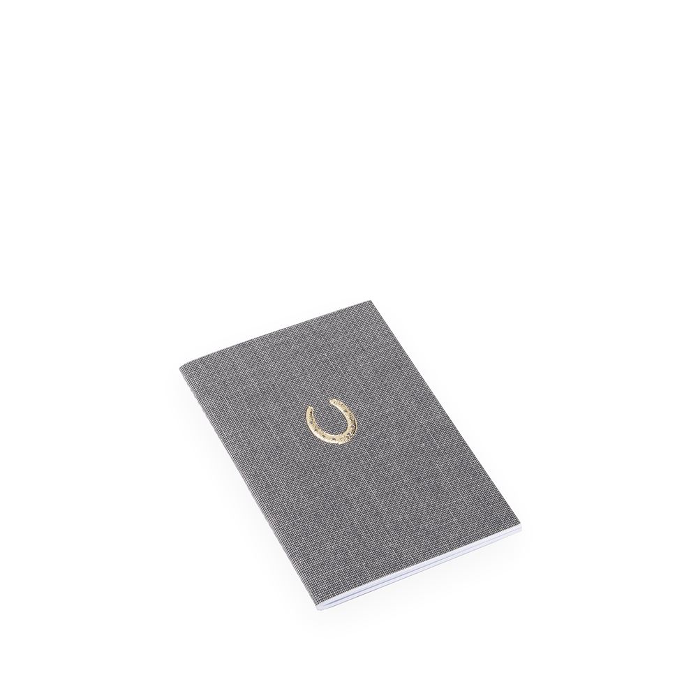 Notebook Stitched, Pebble Grey