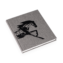 Notebook Hardcover, Pebble Grey, Get the Gallop