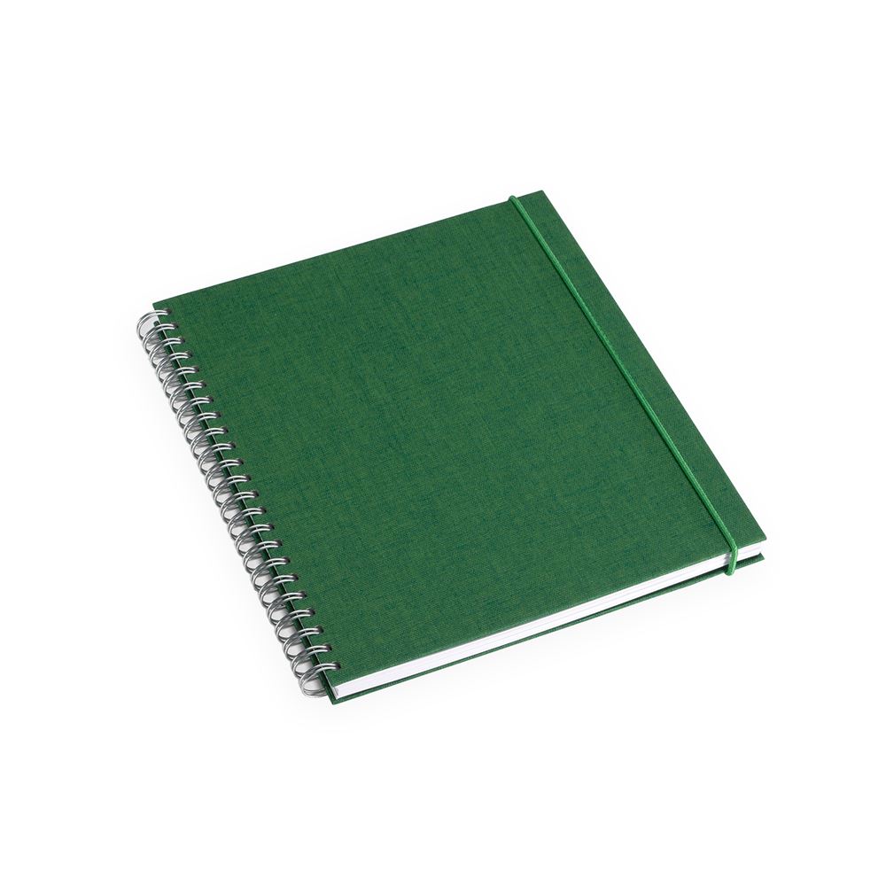 Spiral Notebook, Clover green