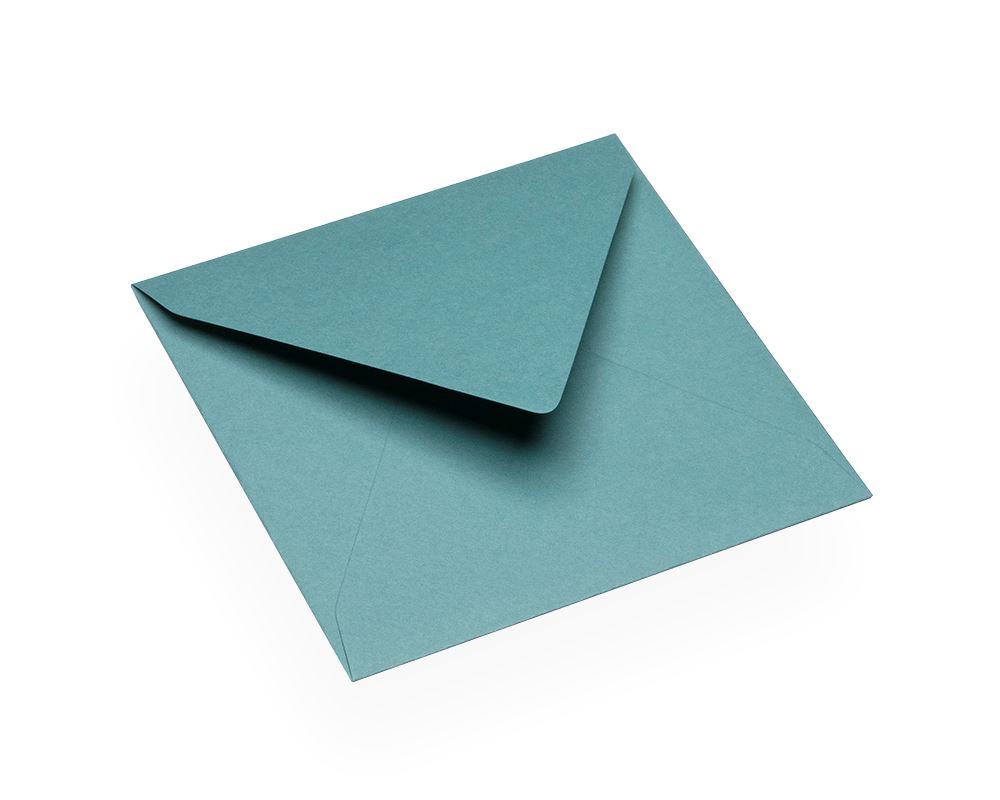 Enveloppe, Dusty green