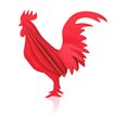 Lovi Rooster, Red