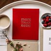 Notebook hardcover, Rose red
